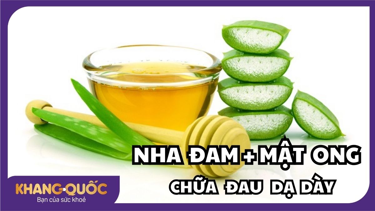 Cách làm nha đam mật ong chữa dạ dày đơn giản ngay tại nhà