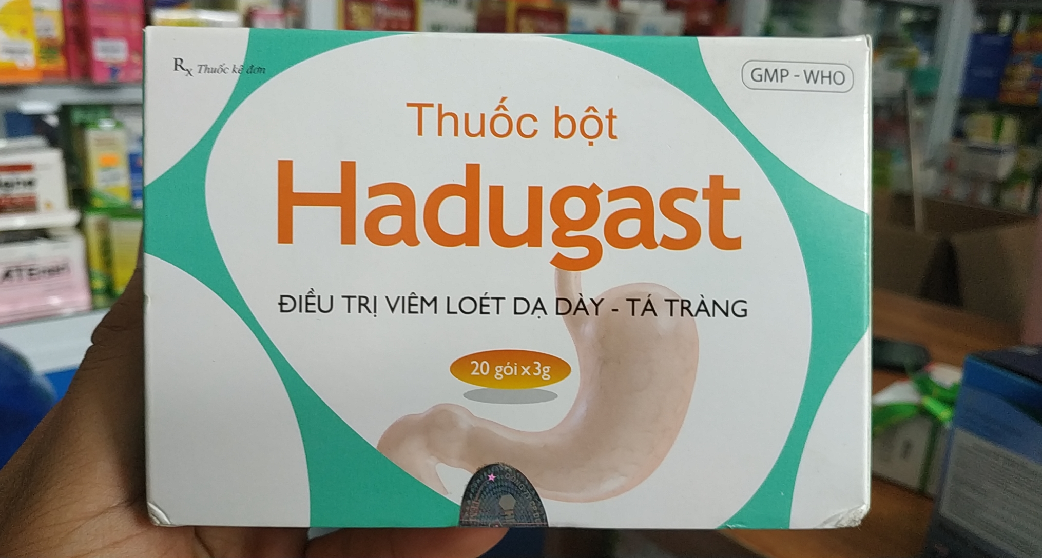 Thuốc dạ dày dạng bột Hadugast