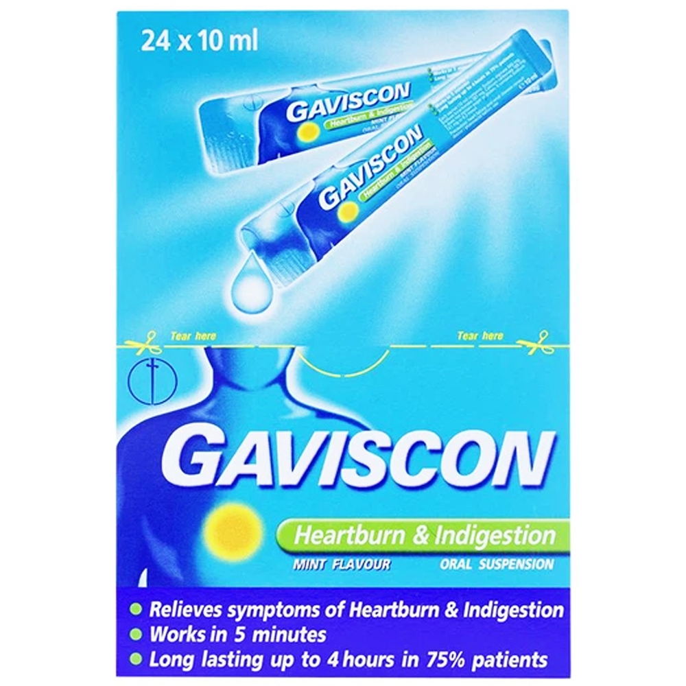 Gaviscon - Thuốc chữa viêm hang vị dạ dày của Nhật 