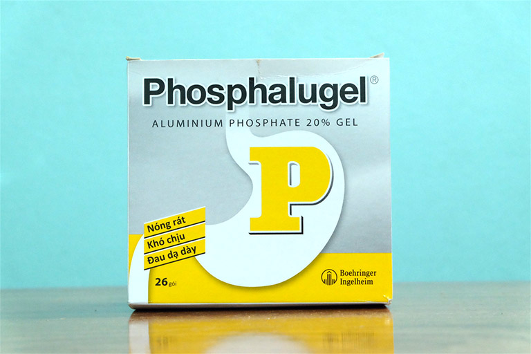Chữa viêm loét dạ dày bằng thuốc Phosphalugel