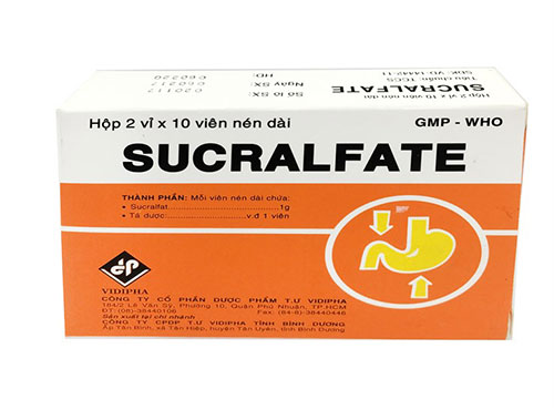 Sucralfate chữa đau dạ dày ở trẻ nhỏ