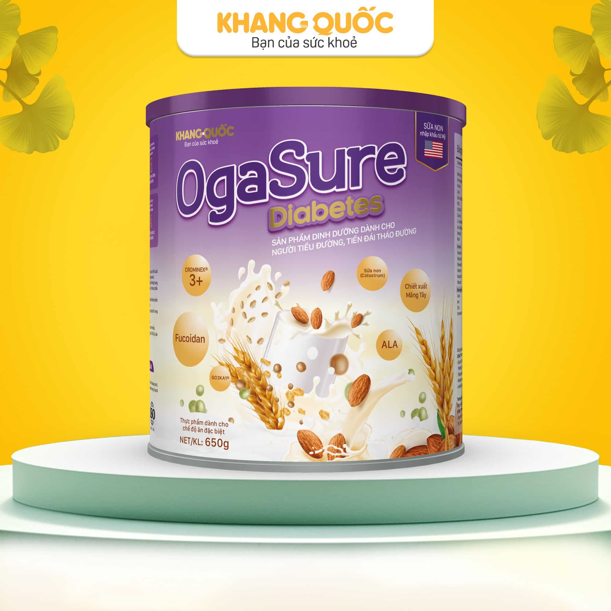 Ogasure Diabetes - Hỗ trợ kiểm soát đường huyết