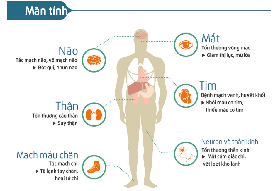 Biến chứng mạn tính của đái tháo đường