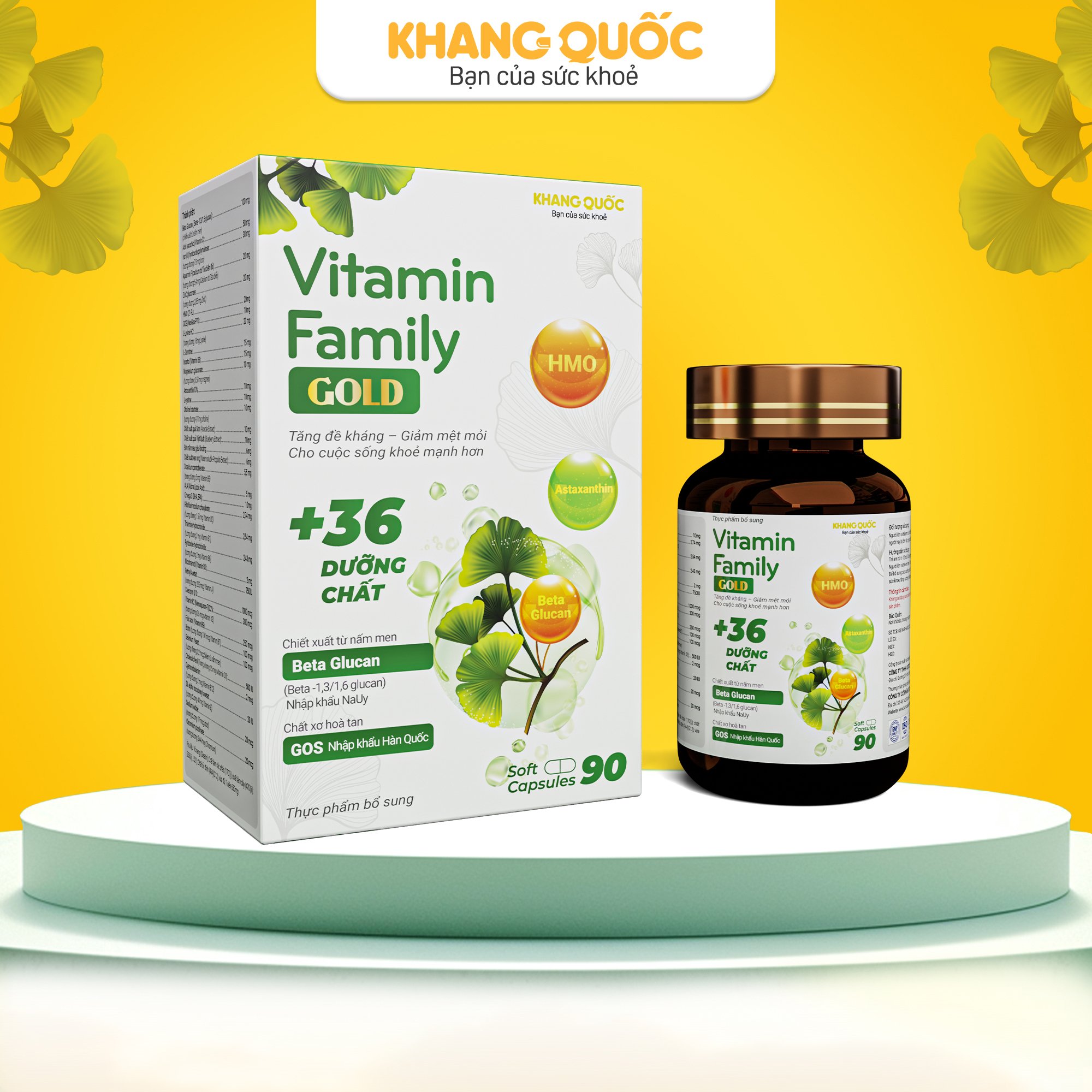 Vitamin Family Gold giúp tăng cường đề kháng