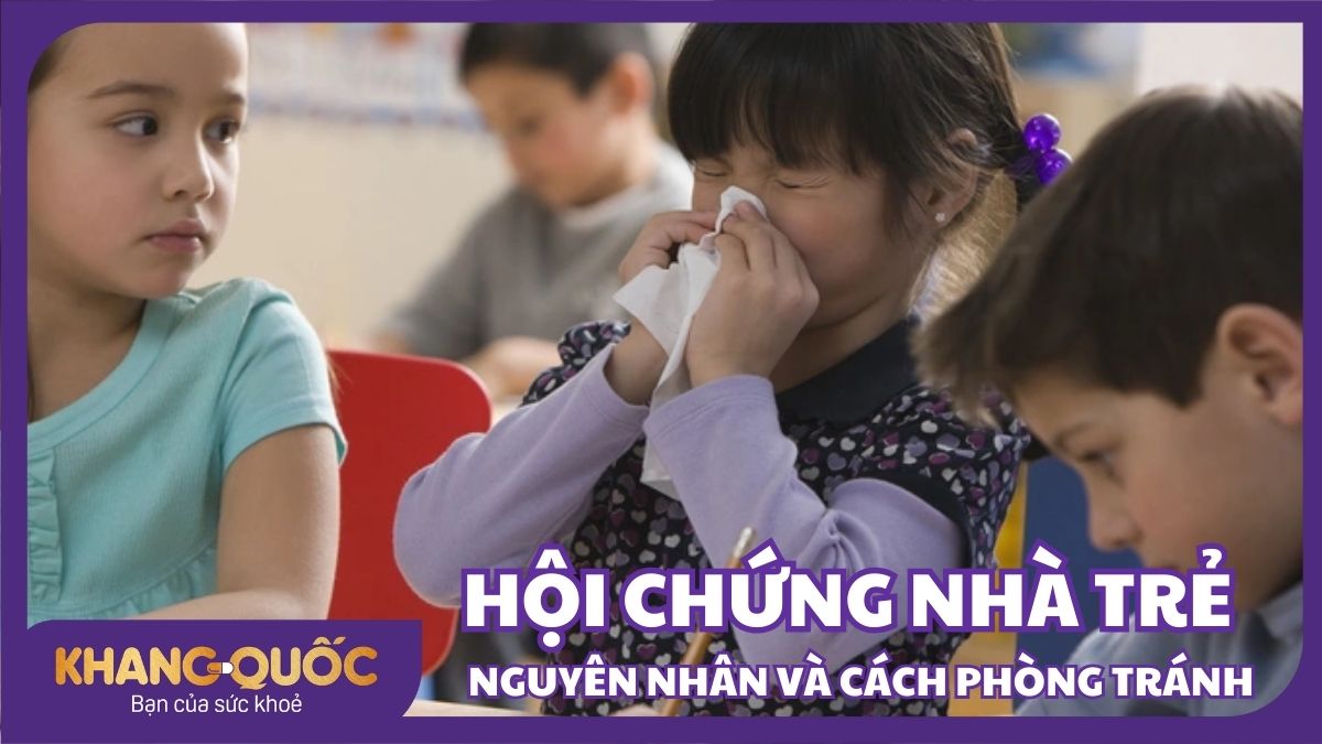 Hội chứng nhà trẻ: Trẻ cứ đi học là ốm, phải làm sao?