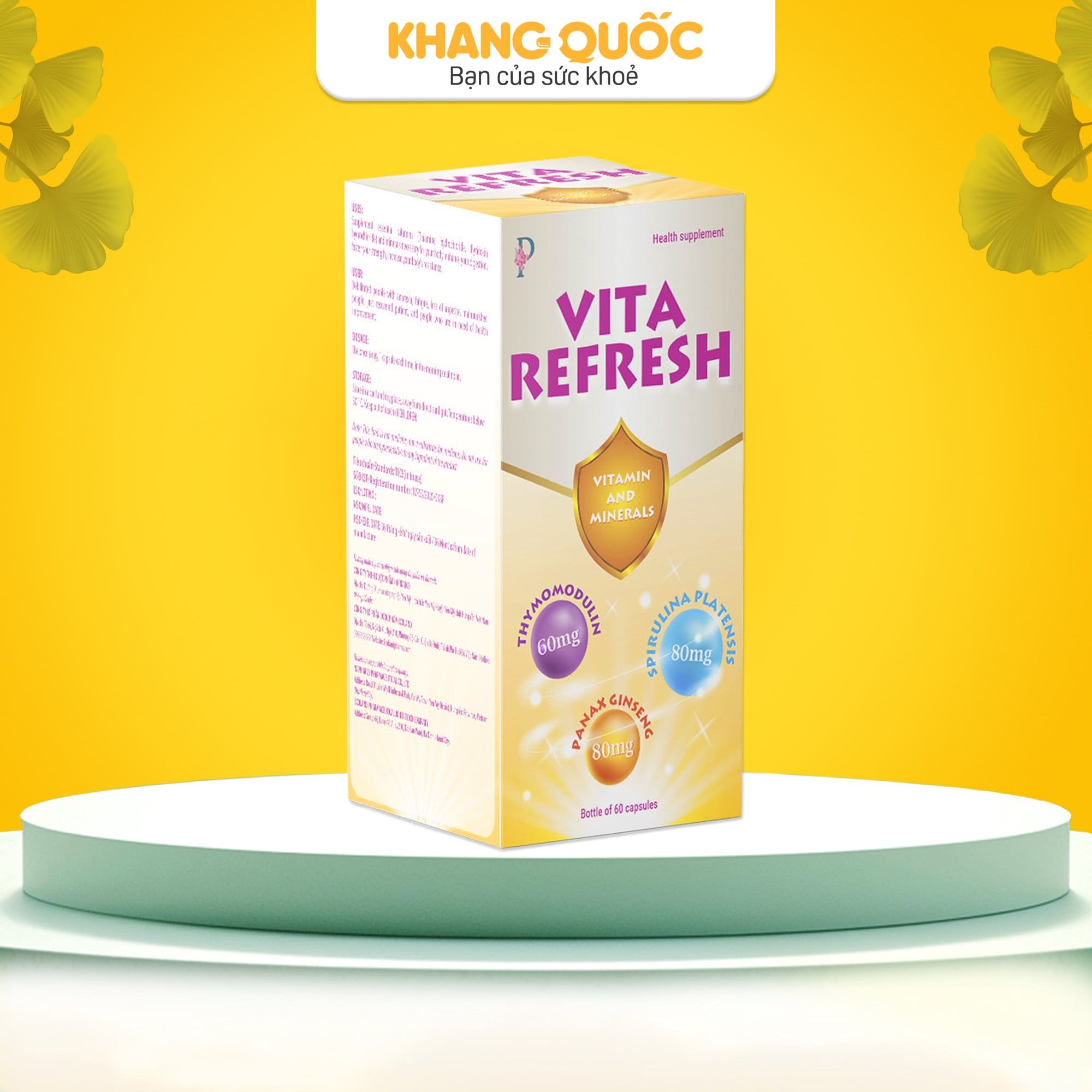 Giúp bé nâng cao đề kháng với Vita Refresh