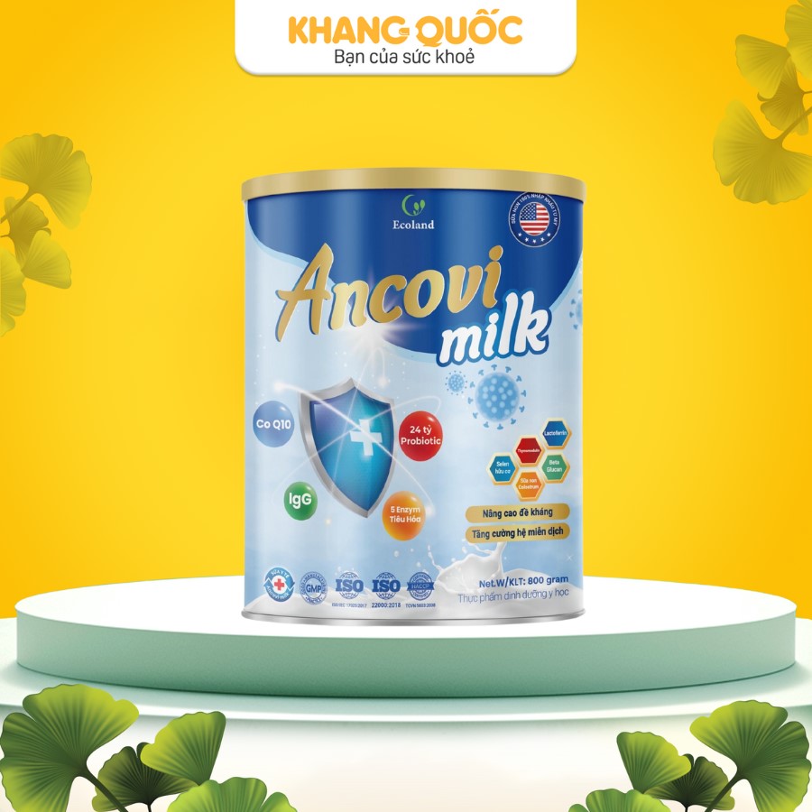 Giúp bé tăng súc đề kháng với Ancovi Milk 