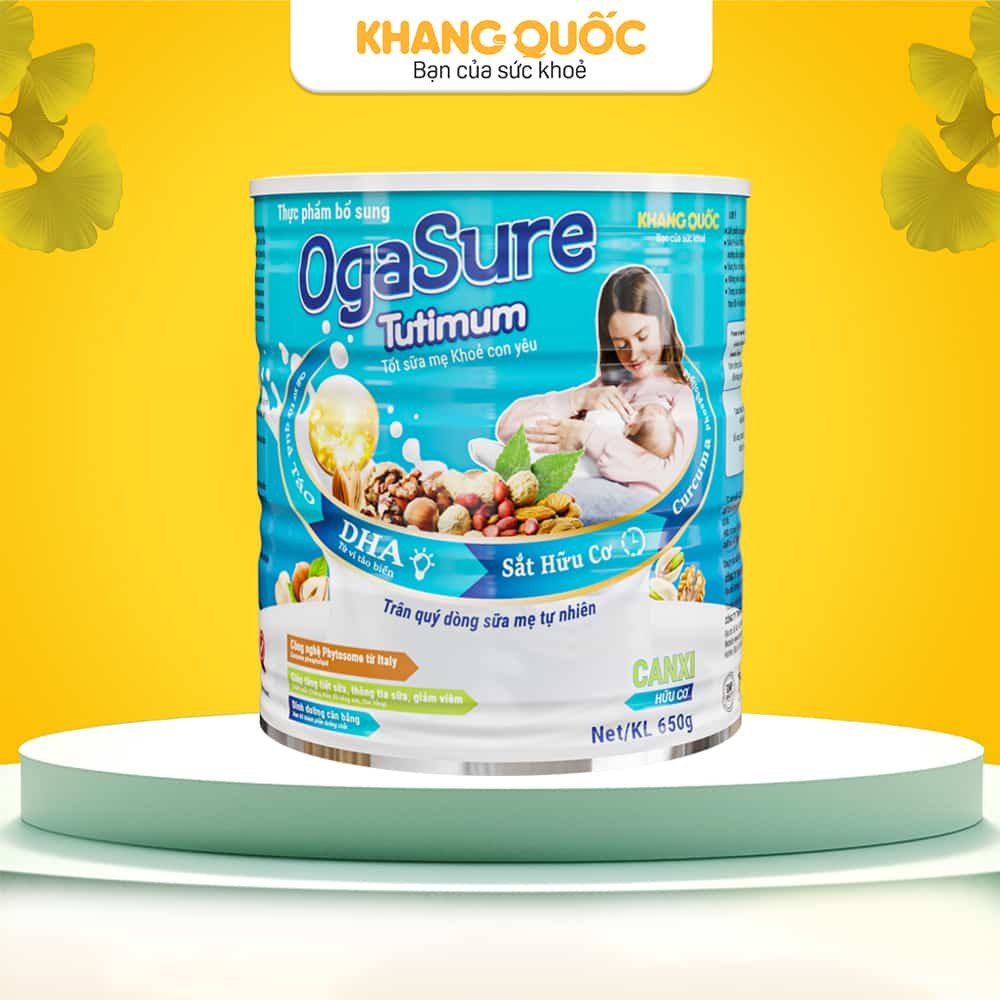 Ogasure Tutimum giúp tăng tiết sữa, hỗ trợ sức khỏe cho mẹ sau sinh