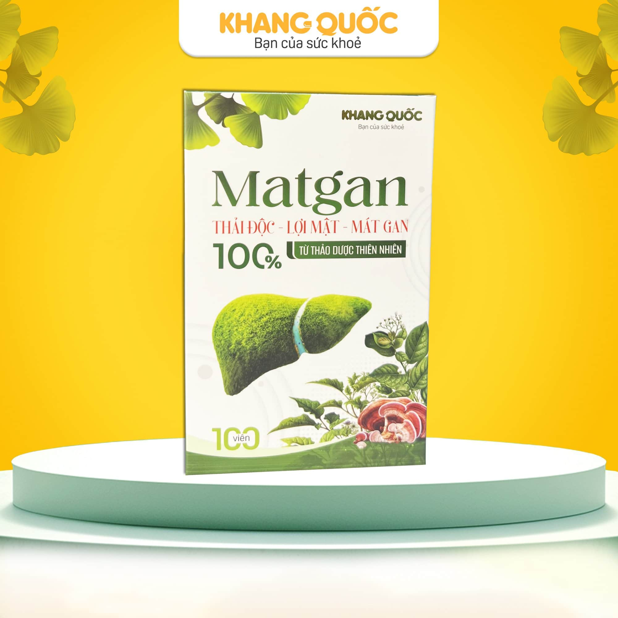 Matgan - Hỗ trợ thải độc, mát gan