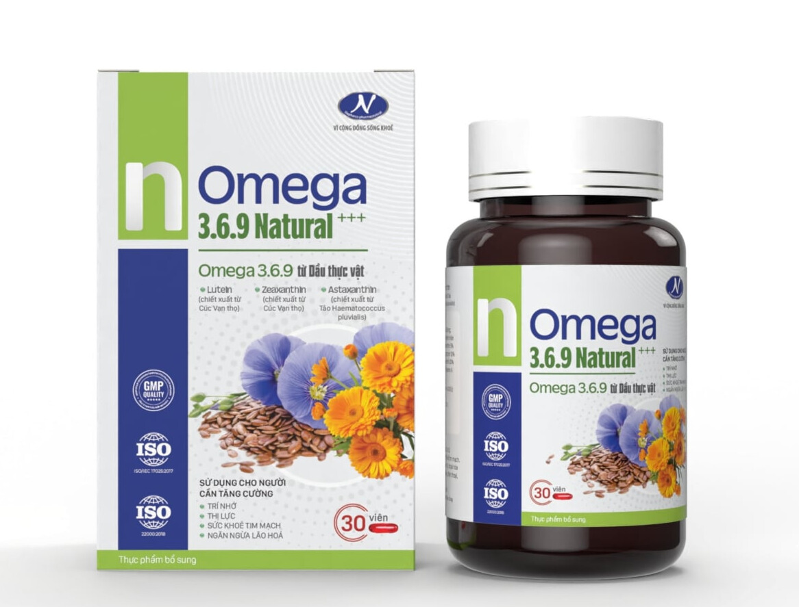 Sử dụng omega dưới dạng thực phẩm chức năng