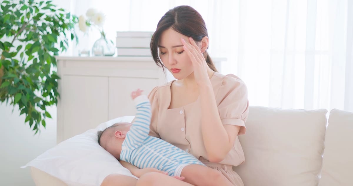 Mẹ bỉm hay stress dẫn đến mất sữa