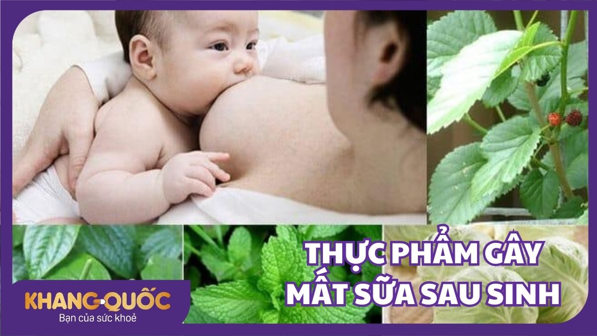 Món ngon hay kẻ thù? Khám phá thực phẩm gây mất sữa sau sinh