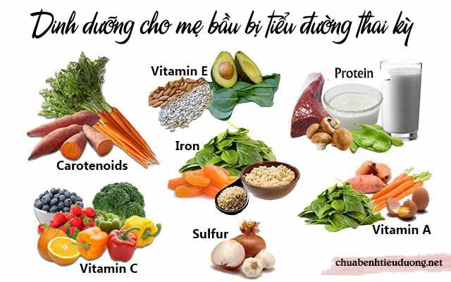 Chế độ dinh dưỡng cho mẹ bầu bị tiểu dường