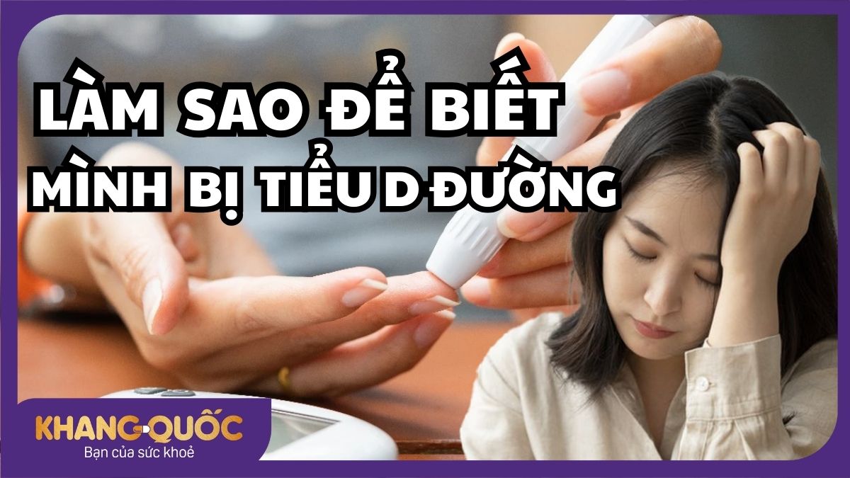 Làm sao để biết mình có bị tiểu đường hay không?