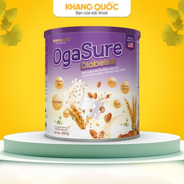 Ogasure Diabetes hỗ trợ kiểm soát đường huyết