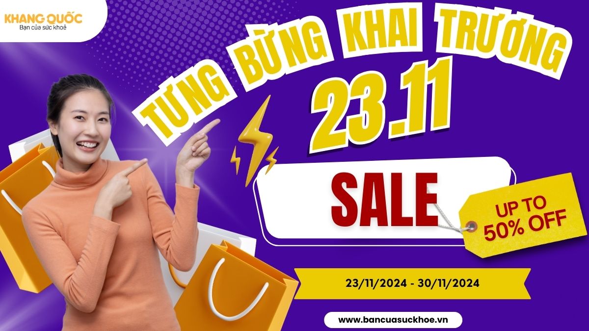 THÔNG BÁO KHAI TRƯƠNG CỬA HÀNG MỚI “BẠN CỦA SỨC KHỎE” TẠI BẮC GIANG NGÀY 23/11/2022024