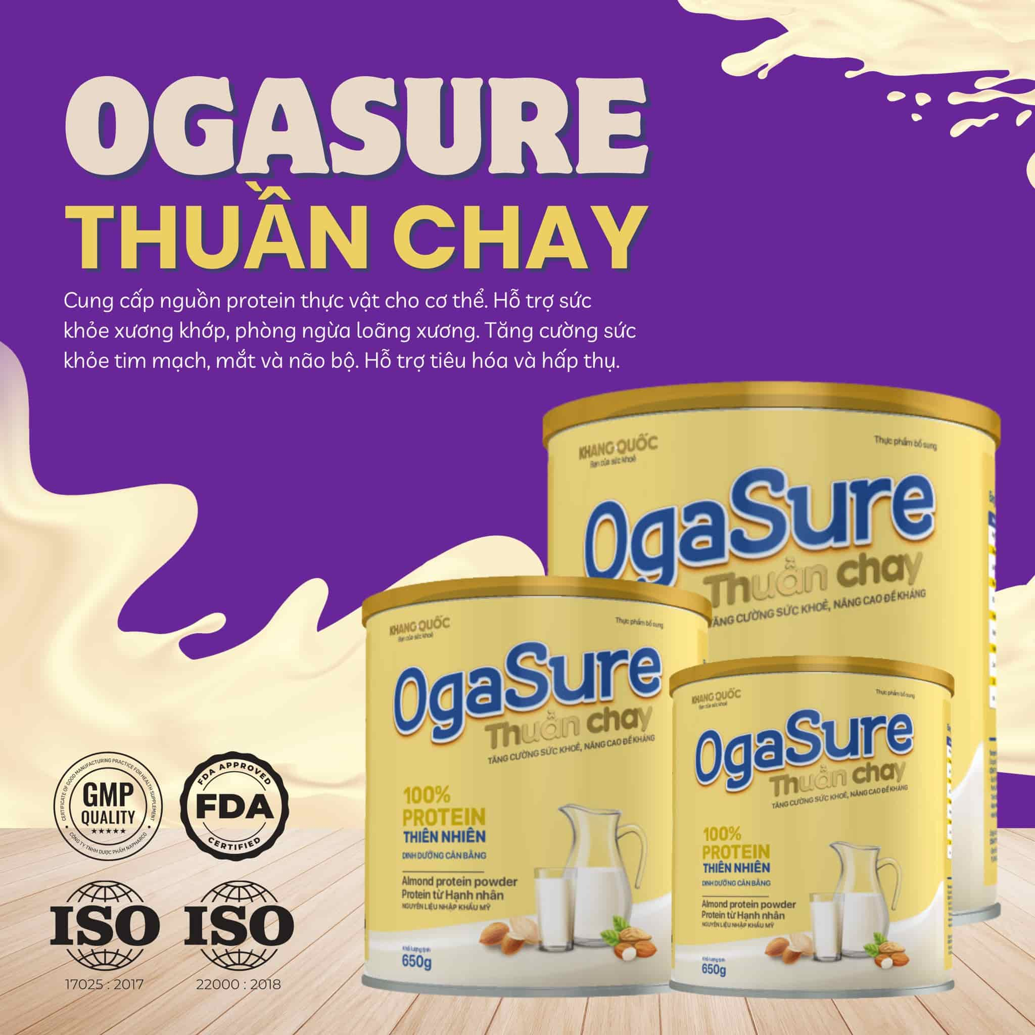 Dành tặng ba mẹ sữa Ogasure Thuần Chay nhân ngày Vu Lan