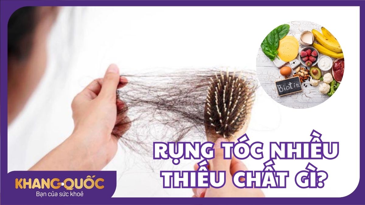 Rụng tóc nhiều thiếu chất gì? Bổ sung gì cho mái tóc khỏe mạnh