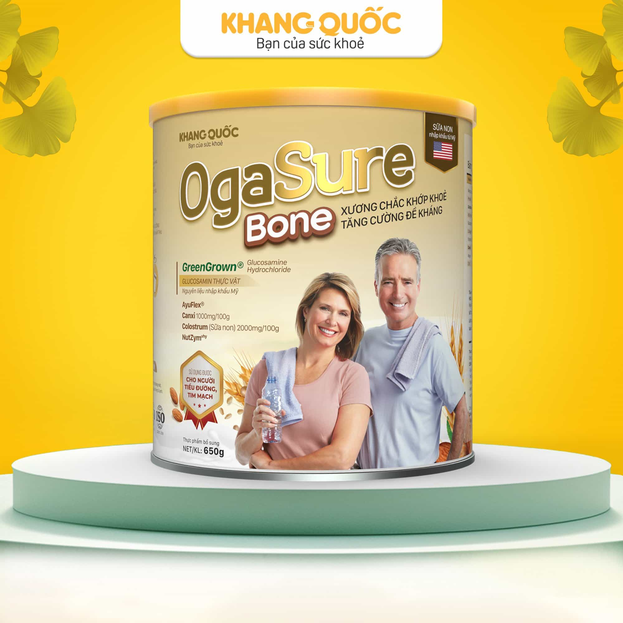 Xương chắc, khớp khỏe, tăng sức đề kháng với OgaSure Bone