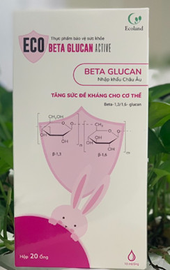 Thực phẩm bảo vệ sức khỏe ECO BETAGLUCAN ACTIVE