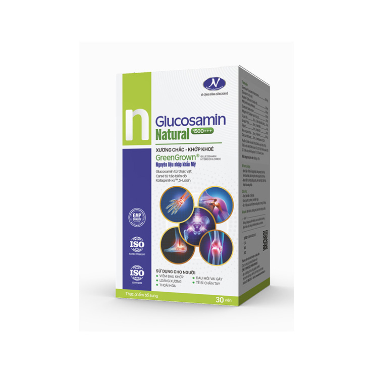 Xương chắc, khớp khỏe - Glucosamin Natural
